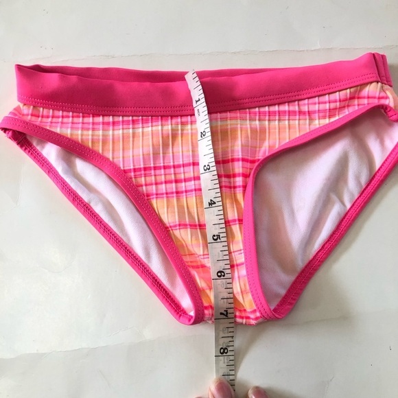 Bundle 3 Pc Cat & Jack Art Class Pink Floral Bikini Set with Skirt Coverup S 6/7 - Picture 7 of 13